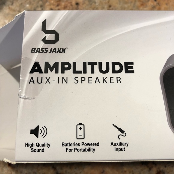 🌺2x HP 🎉Bass Jaxx Amplitude Aux-In Speaker-New - Picture 8 of 8